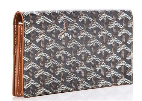 goyard brown and black wallet|Goyard magsafe wallet.